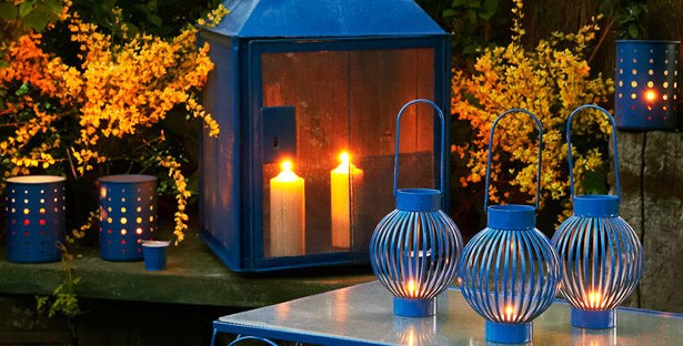 hammerite metal paint lantern