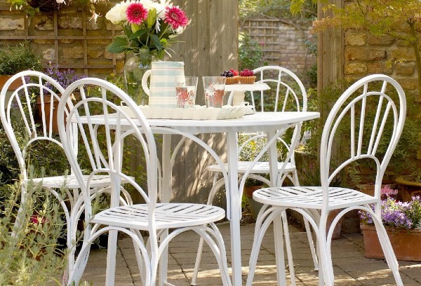 hammerite metal paint outdoor garden table